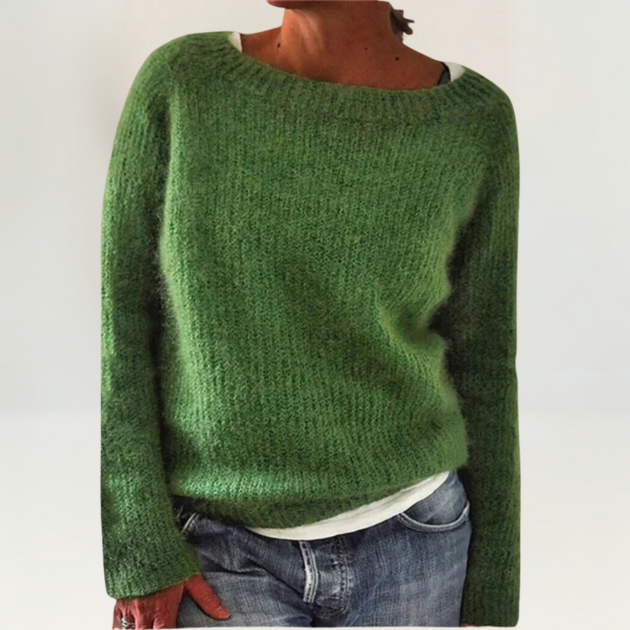 Beatrix | Women's Winter Sweater – Relaxed Fit Knit, Plus Size view 4