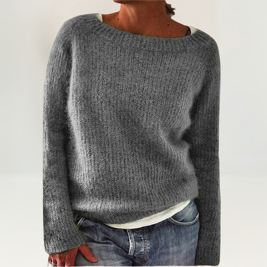 Beatrix | Women's Winter Sweater – Relaxed Fit Knit, Plus Size view 5