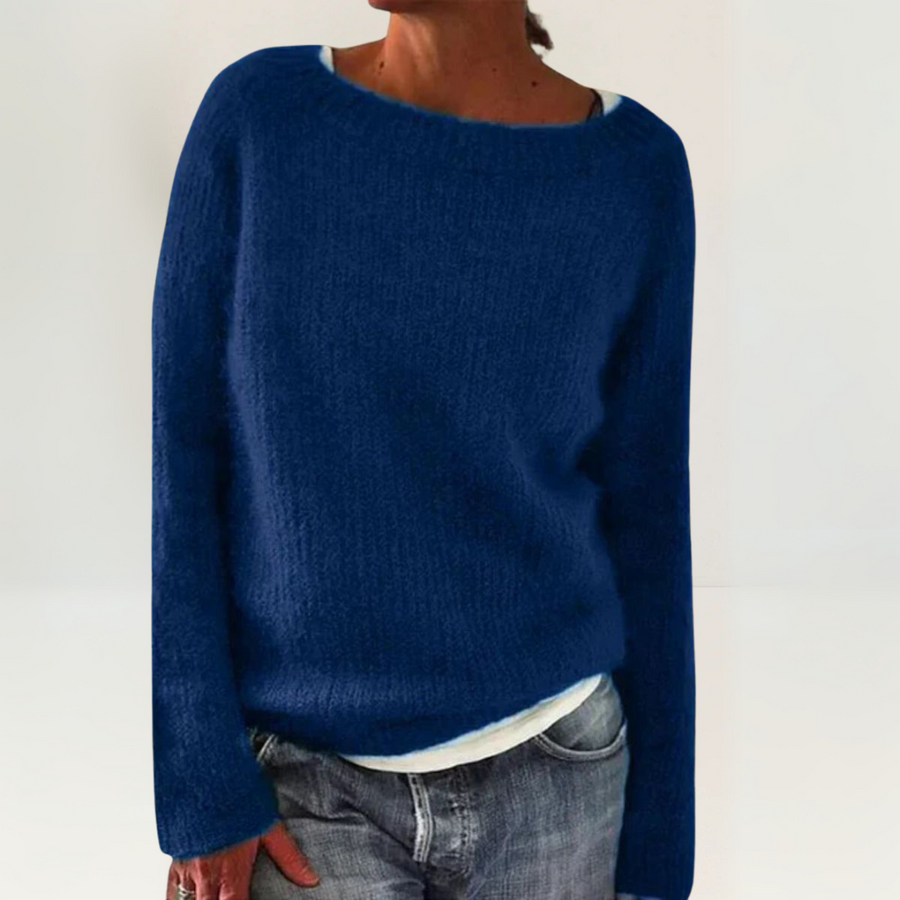 Beatrix | Women's Winter Sweater – Relaxed Fit Knit, Plus Size view 6
