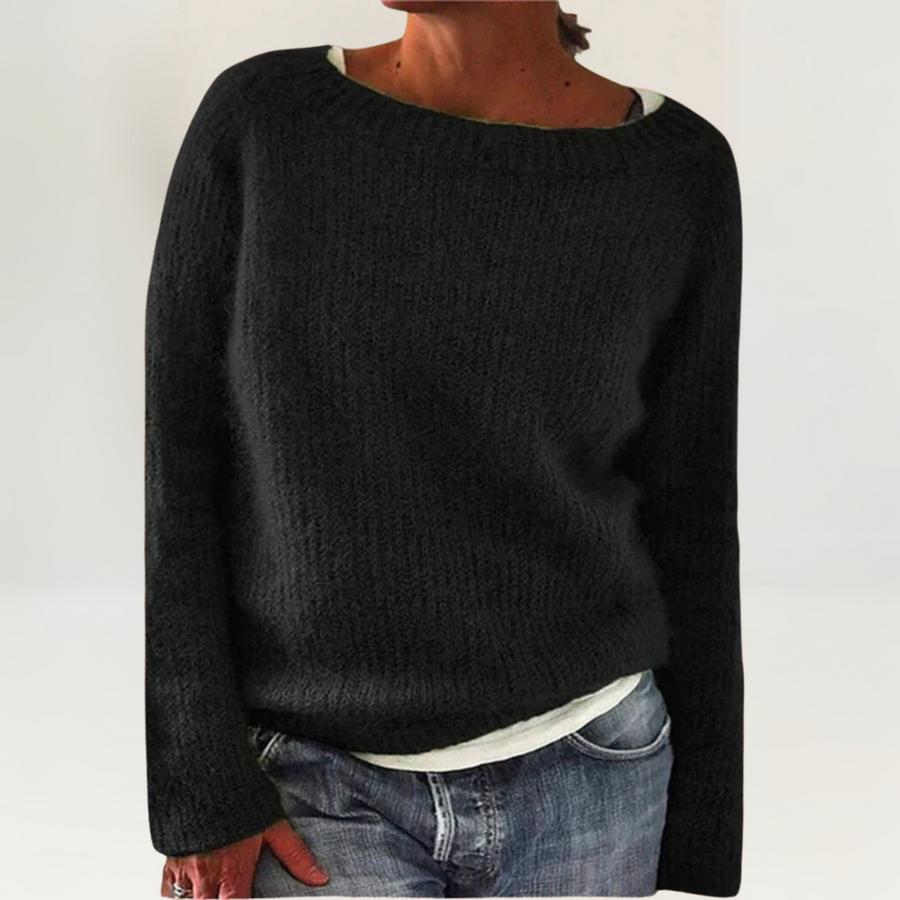 Beatrix | Women's Winter Sweater – Relaxed Fit Knit, Plus Size view 7