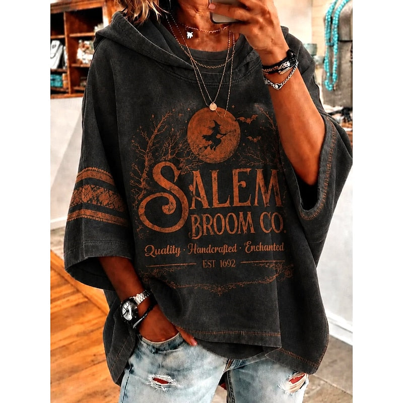 Esme | Women's Halloween Hoodie – Graphic Hooded Sweatshirt view 3