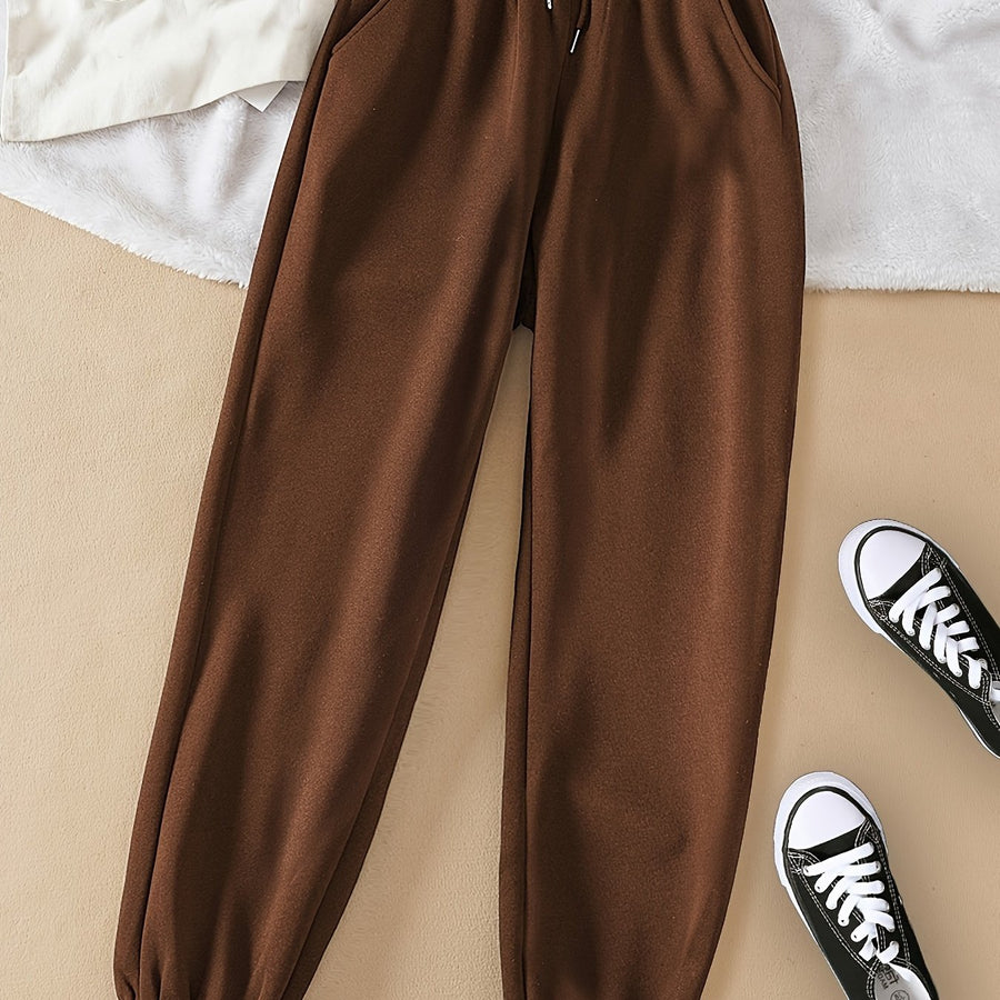 Frances | Women's Joggers – Relaxed Drawstring Lounge Sweatpants view 20