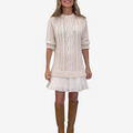 Calliope | Cable Knit Sweater Dress