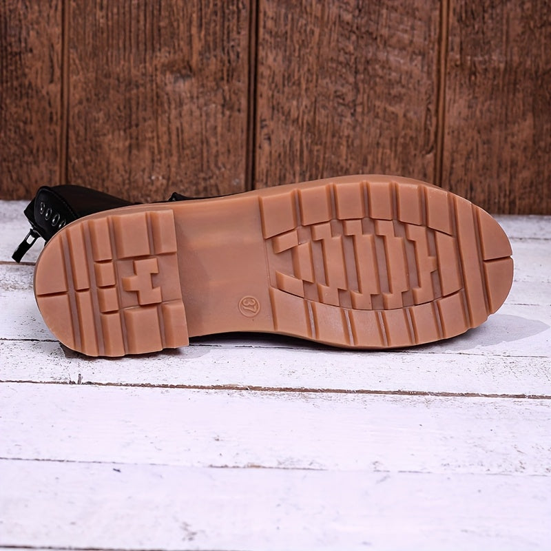 Lianne | Lace-Up Combat Ankle Boot view 2
