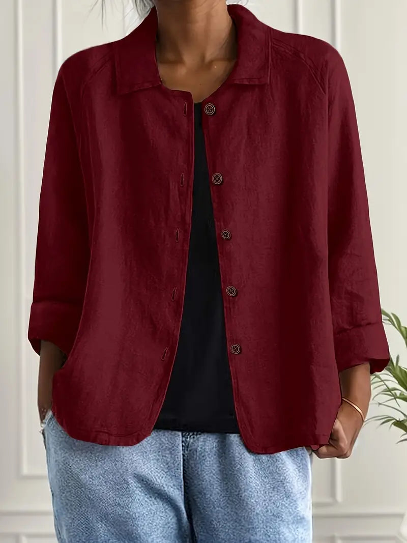 Ada | Women's Field Jacket – Casual Button-Front Lightweight view 10