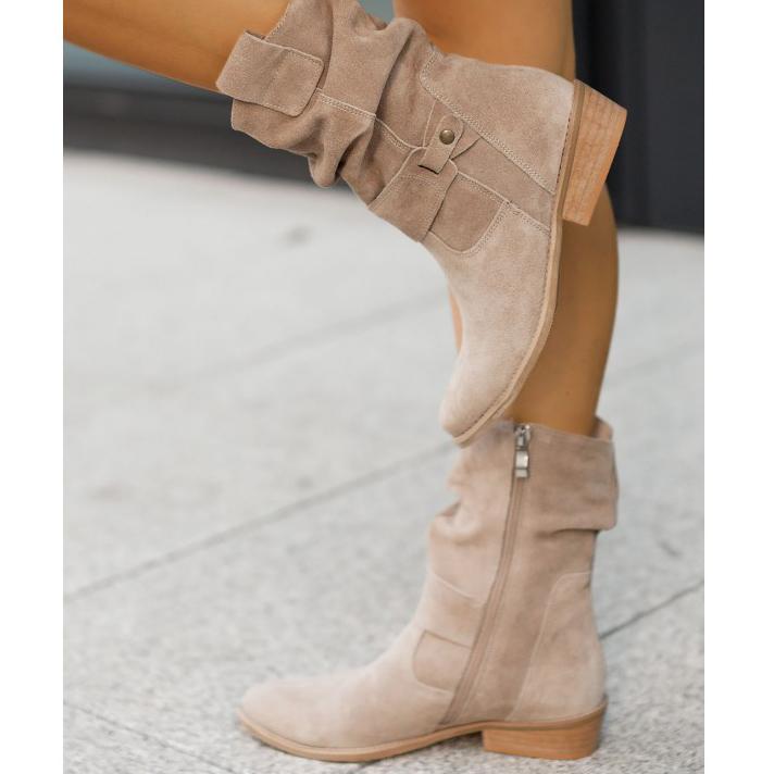 Clementine | Chelsea Ankle Boot Slouch Block Heel view 5