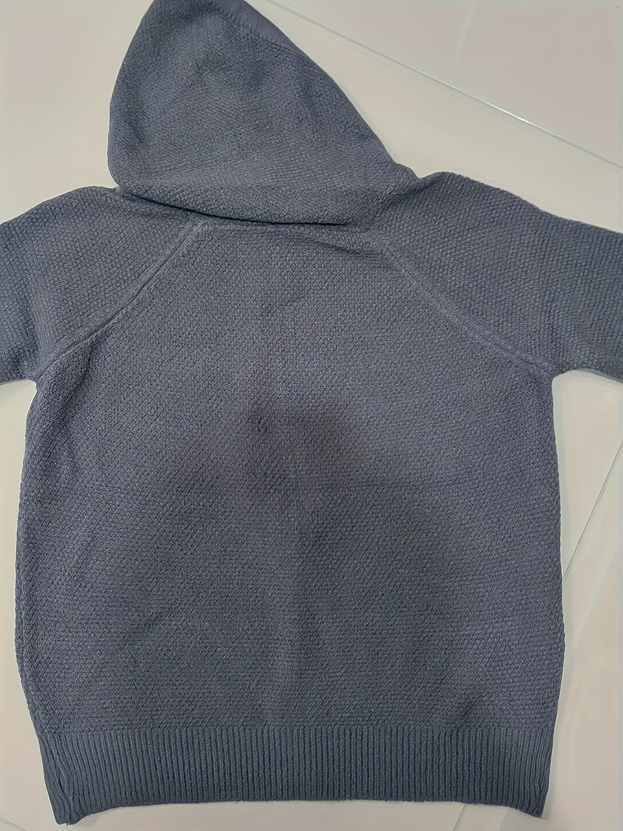 Belle | Women's Winter Cardigan – Hooded Zip-Up Cosy Layering view 10
