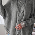 Gwendolyn | Women's Turtleneck Sweater – Cable Knit High Neck Winter Pullover