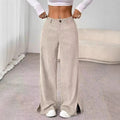 Rebecca | Women's High Waisted Wide Leg Pants – Flowy Dress Trousers