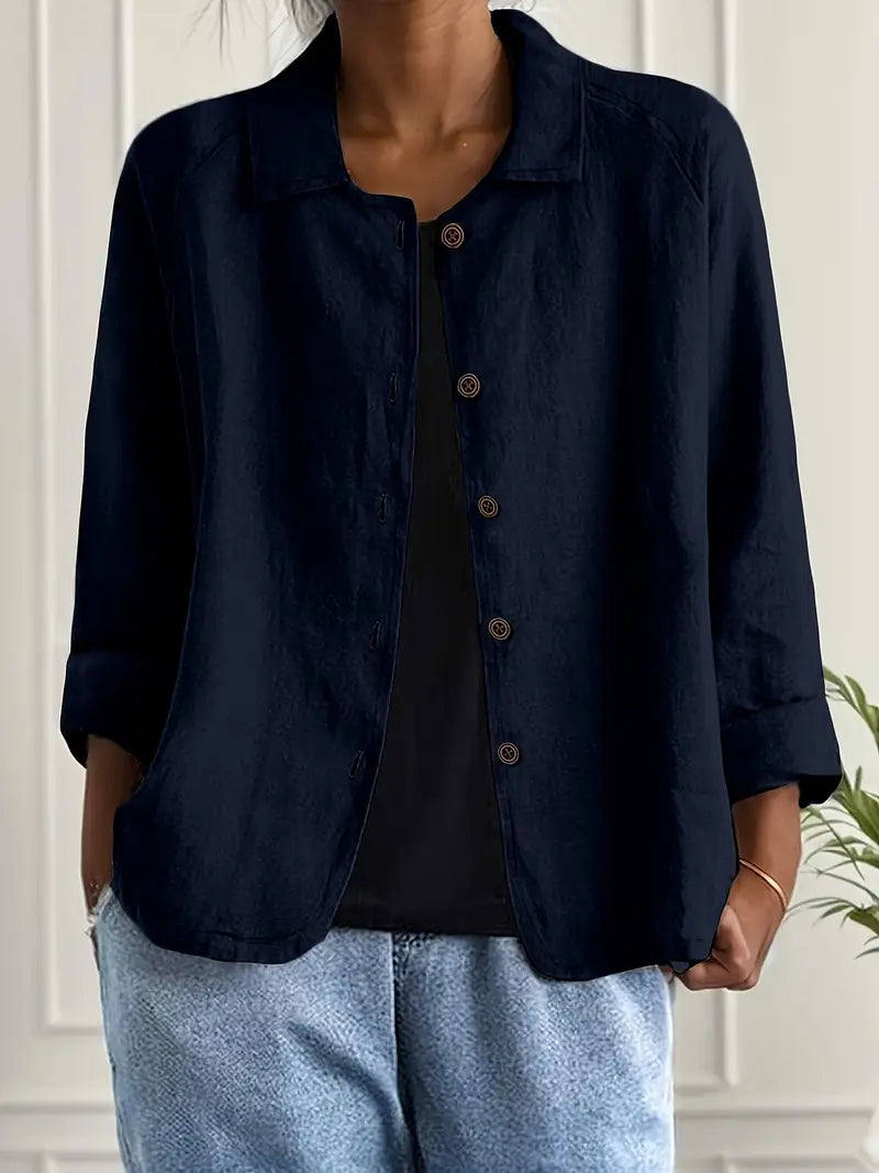 Ada | Women's Field Jacket – Casual Button-Front Lightweight view 12