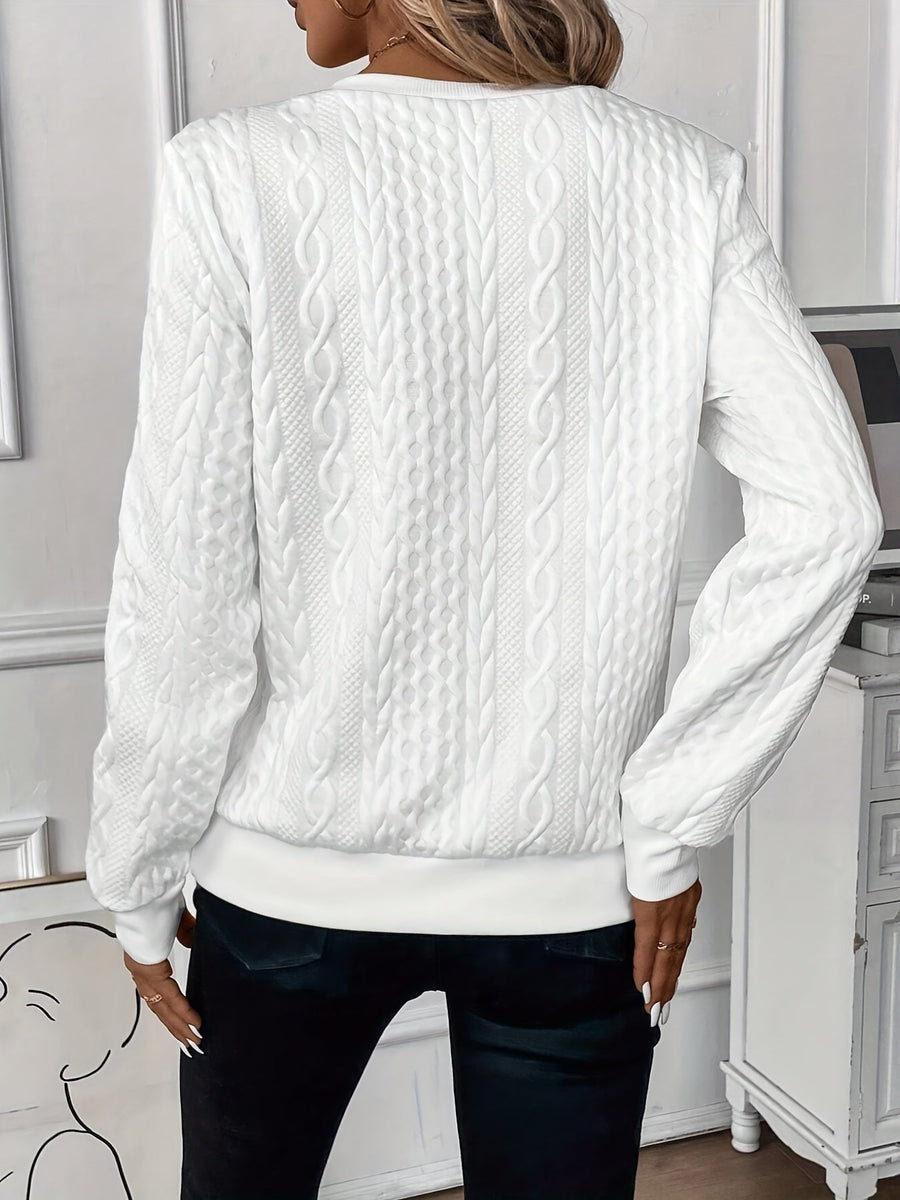 Rosalind | Modern Zip-Up Sweater view 9