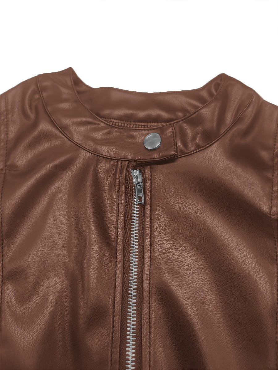 Rosaline | Women's Zip Up Jacket – Sleek Tailored Fall Layer view 7