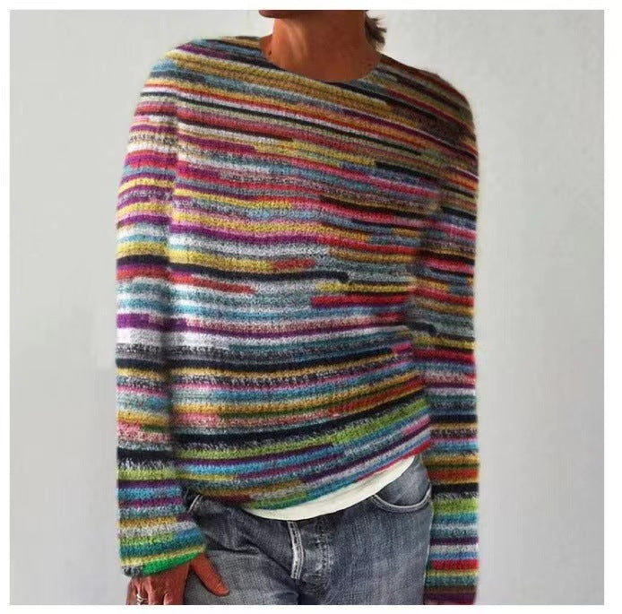 Dinah | Women's Winter Sweater – Nordic Pattern view 3