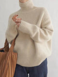 Freya | Roll Neck Cashmere Sweater for Women