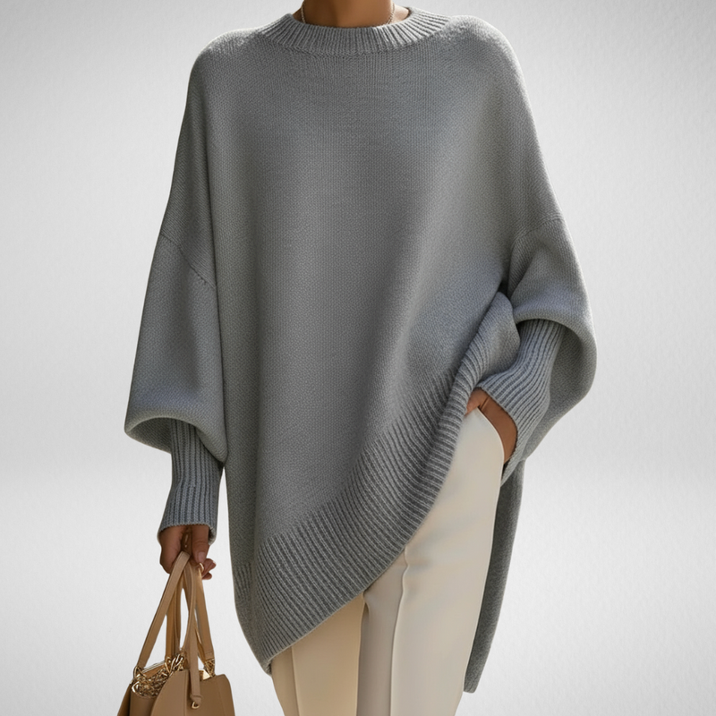 Celia | Women's Winter Sweater – Oversized Batwing