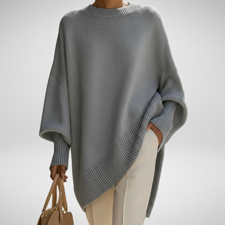 Celia | Women's Winter Sweater – Oversized Batwing view 1
