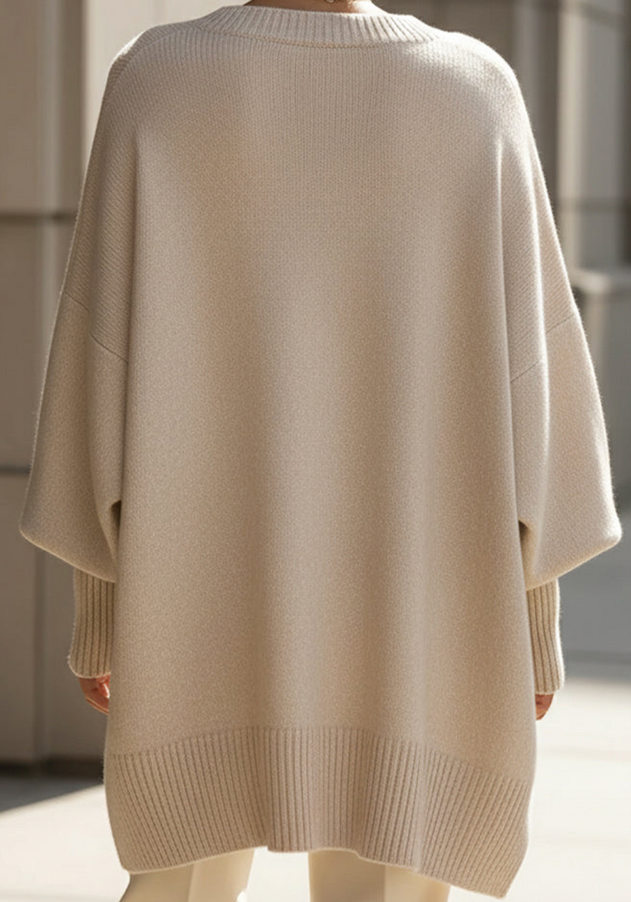 Celia | Women's Winter Sweater – Oversized Batwing view 6