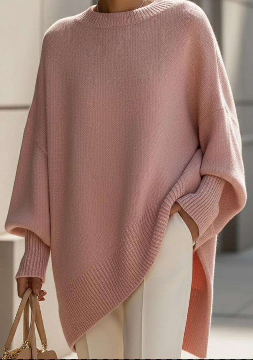 Celia | Women's Winter Sweater – Oversized Batwing view 8