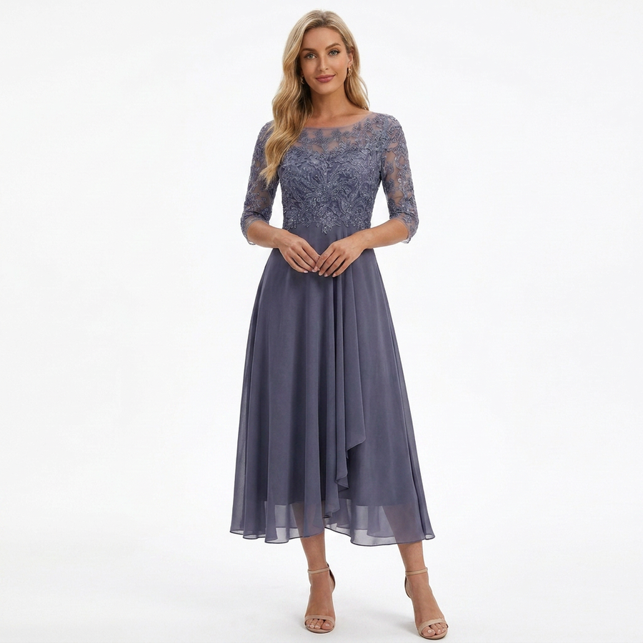 Zoey | Elegant Lace Cocktail Dress view 5