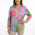 Beatrice | Plus Size Printed Blouse