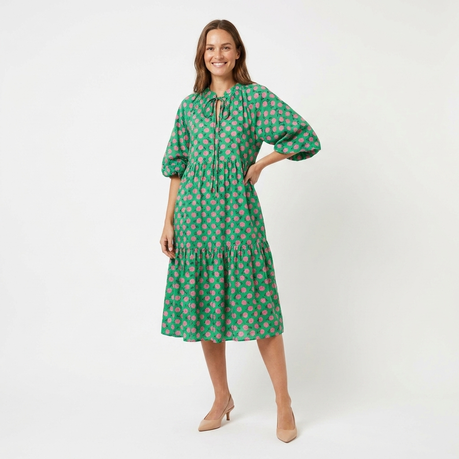 Celeste | Knee-Length Spring Dress view 2