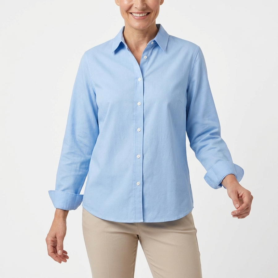 Josephine | Tailored Button-Down Blouse view 6