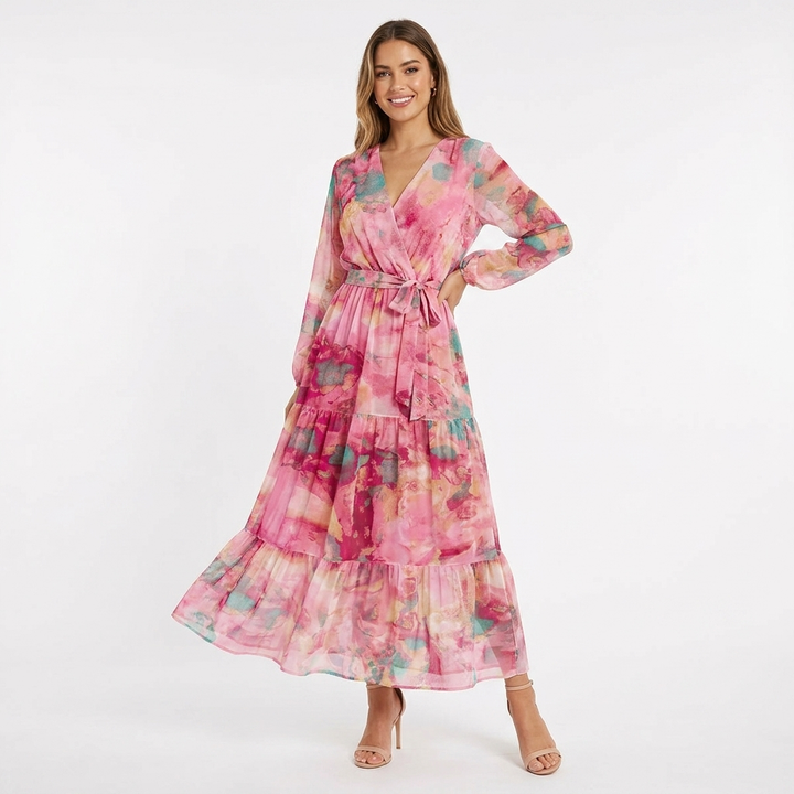 Floral Flowing Maxi Dress