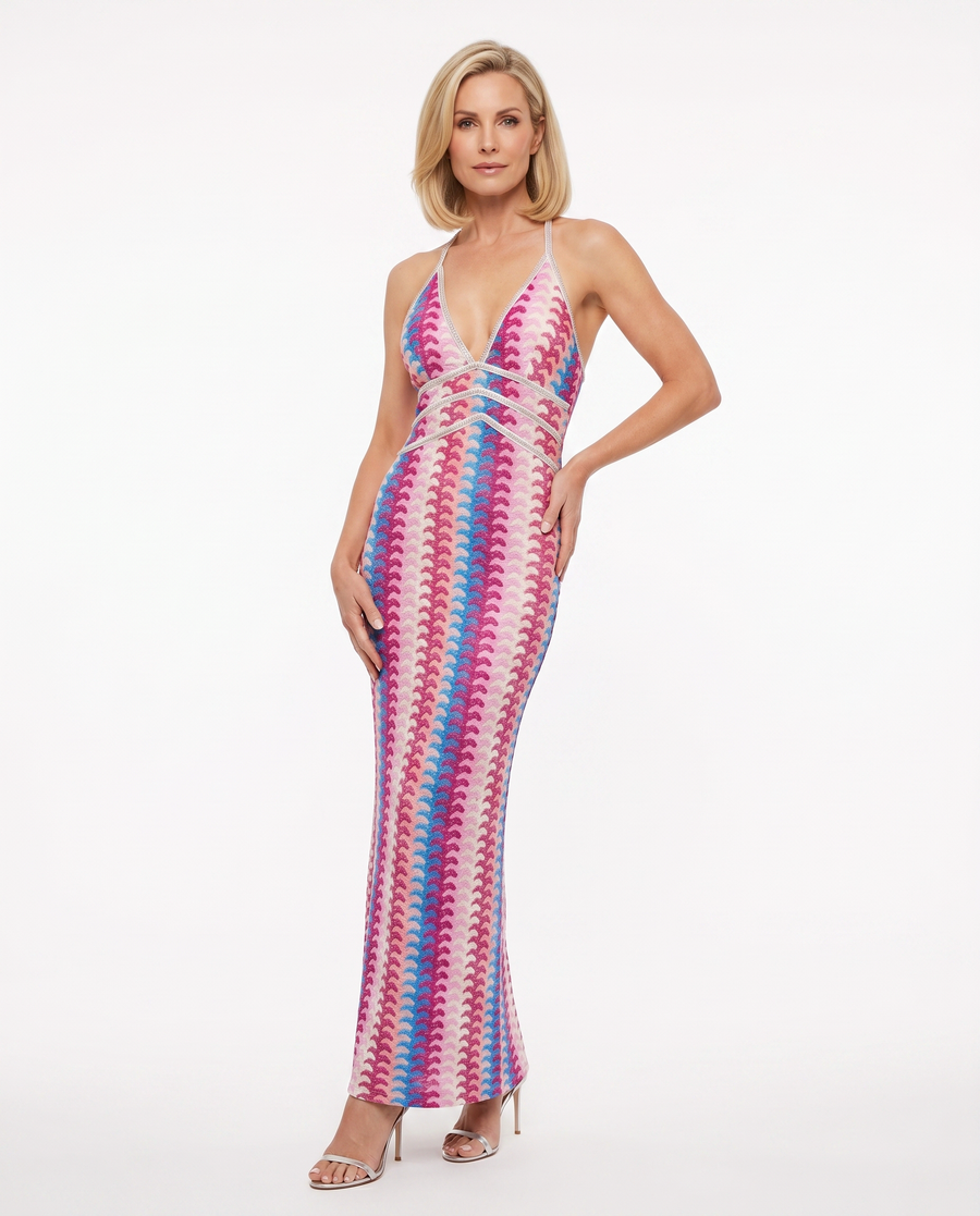 Women's Crochet Beach Dress | Breezy Relaxed Summer Tunic with Bohemian Style view 3