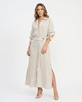 Women's Lightweight Maxi Dress | Elegant V-Neck Summer Gown | Flattering Comfortable Plus Size Available