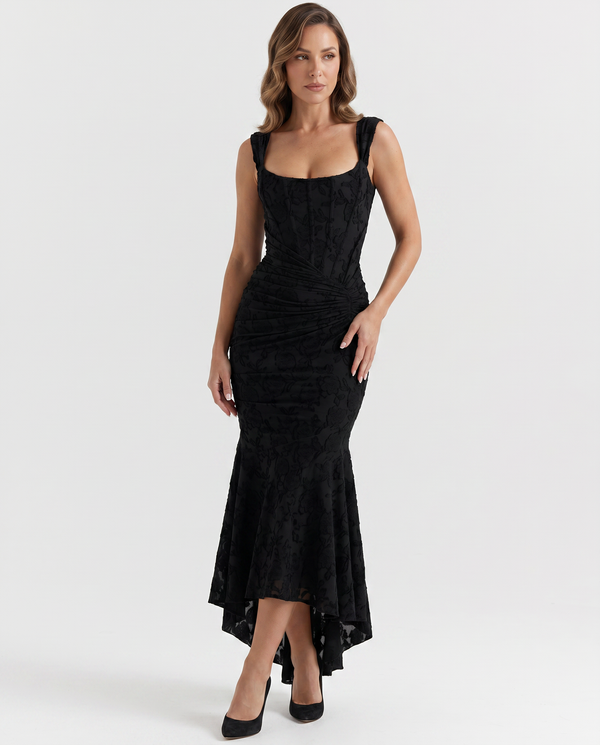 Women's Elegant Lace Bodycon Dress | Sophisticated Sleeveless Cocktail Gown
