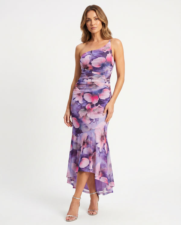 Women's Lightweight Floral Summer Dress | Elegant Flattering Casual Wear