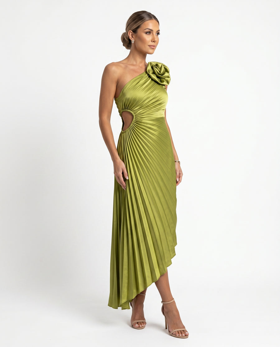 Women's Lightweight Floral Maxi Dress | Elegant Flowing Summer Attire view 3