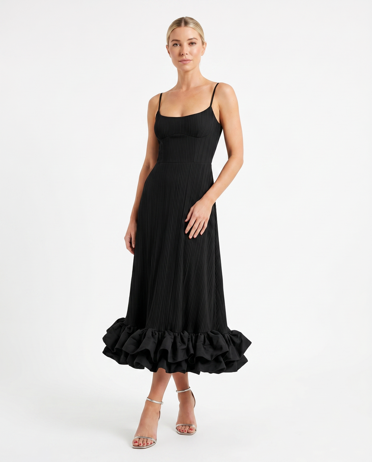 Women's Flowing Chiffon Maxi Dress | Elegant Summer Evening Attire