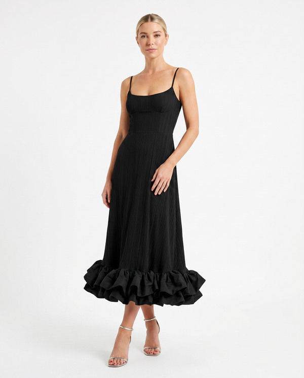 Women's Flowing Chiffon Maxi Dress | Elegant Summer Evening Attire