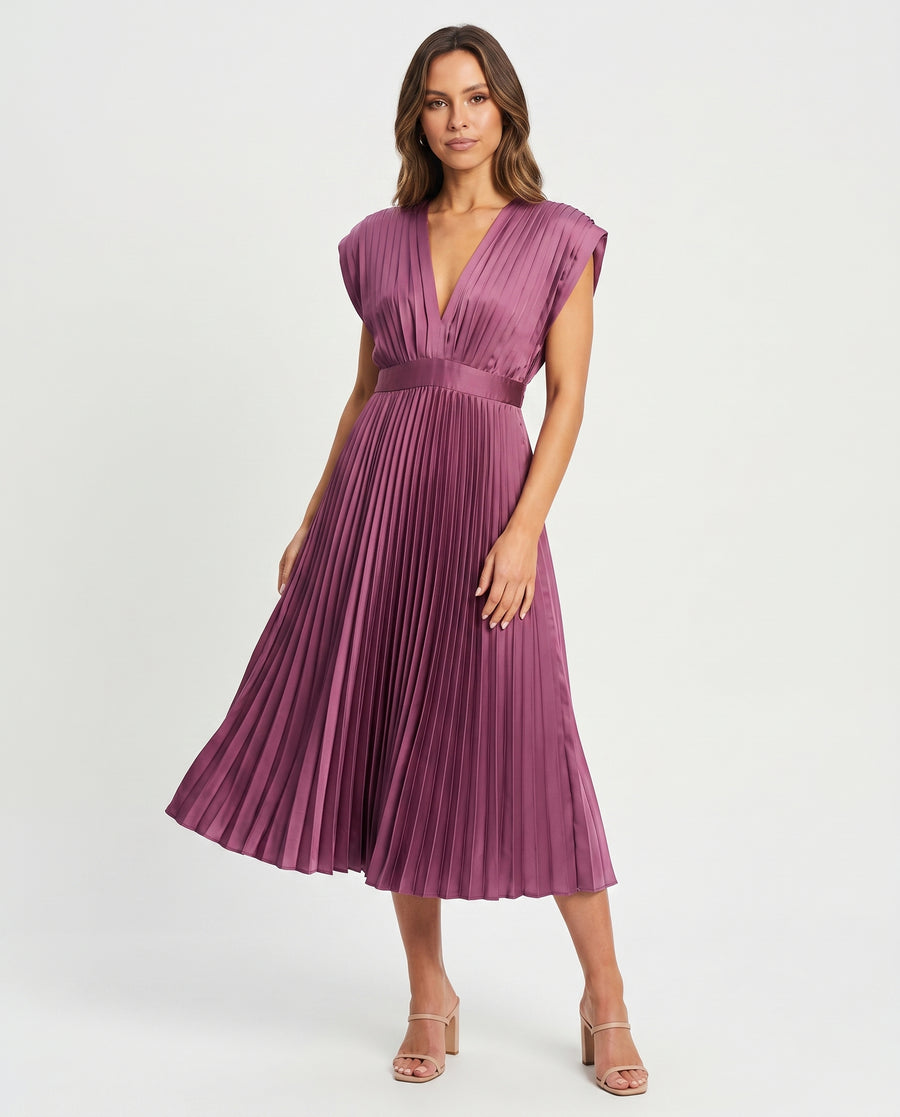 Women's Lightweight Flowing Maxi Dress | Elegant Timeless Formal Attire view 2