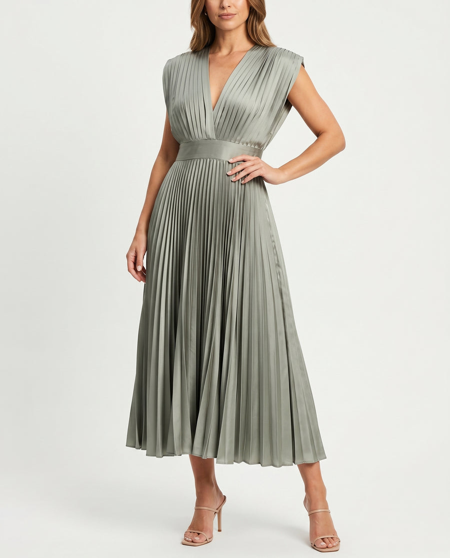 Women's Lightweight Flowing Maxi Dress | Elegant Timeless Formal Attire view 7