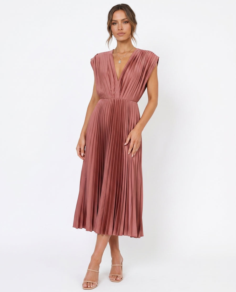 Women's Lightweight Flowing Maxi Dress | Elegant Timeless Formal Attire view 8