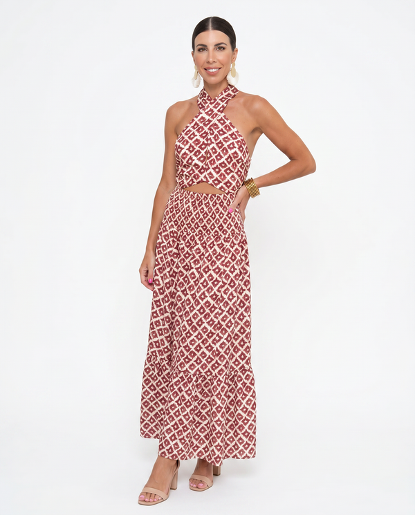 Women's Lightweight Summer Dress | Elegant Airy Maxi Dress for Wedding Guests