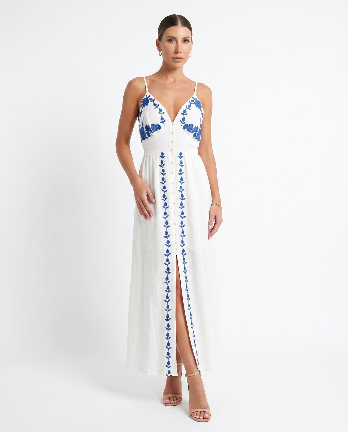 Women's Lightweight Flowy Summer Dress | Elegant Comfortable Wedding Guest Outfit