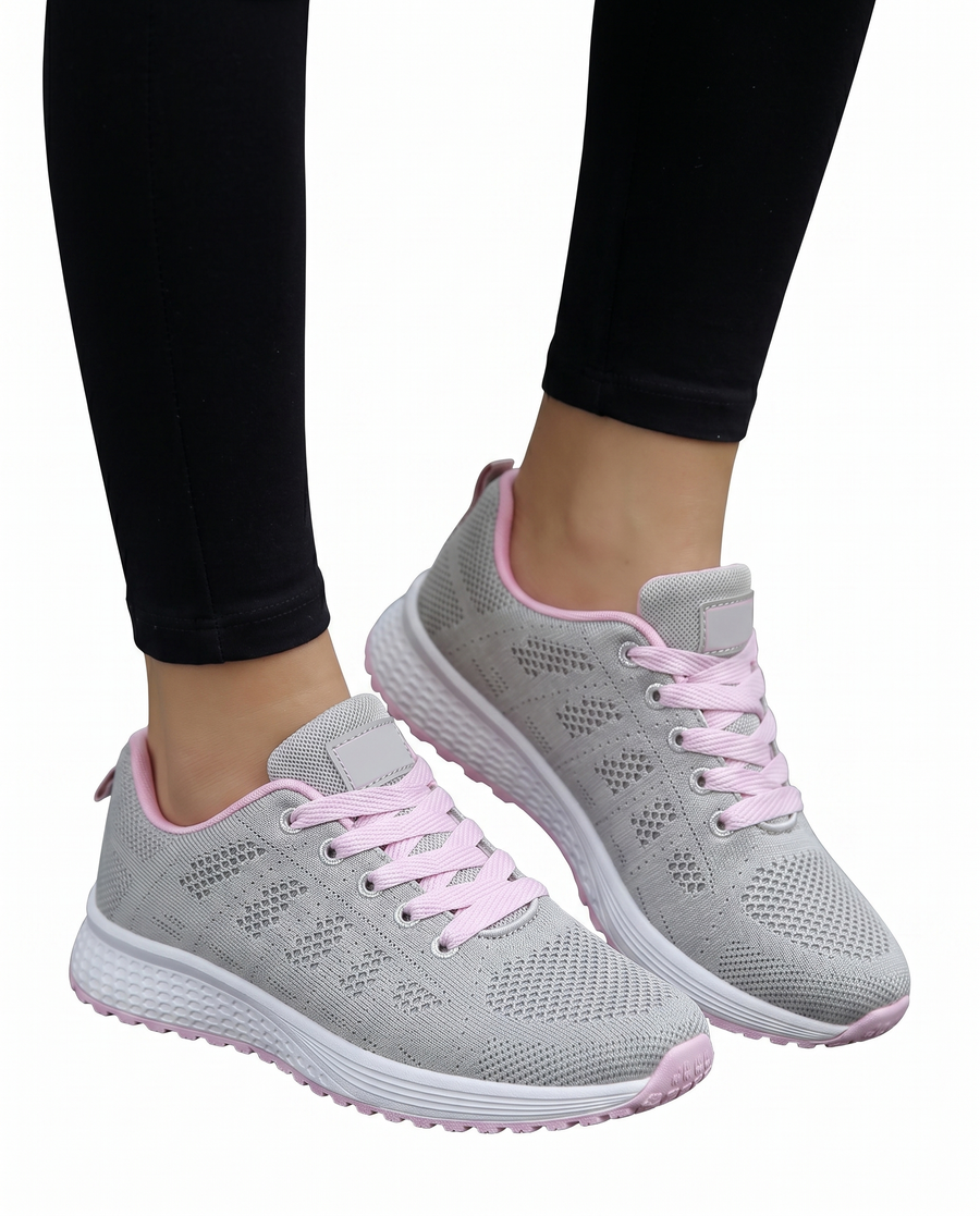 Wema | Women's Breathable Fabric Orthopedic Shoes | Comfortable Advanced Cushioning Footwear view 3