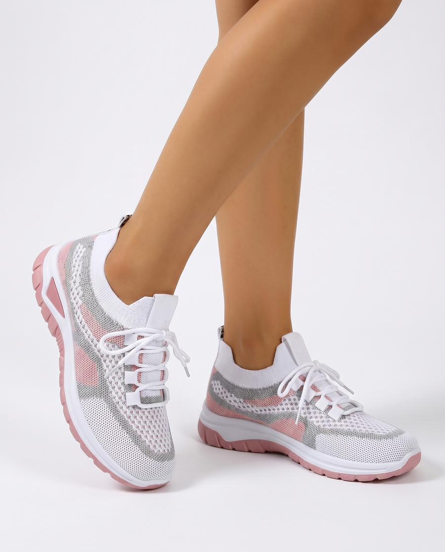 Toni | Women's Breathable Mesh Sneakers | Lightweight Orthopedic Walking Shoes for Comfort view 3