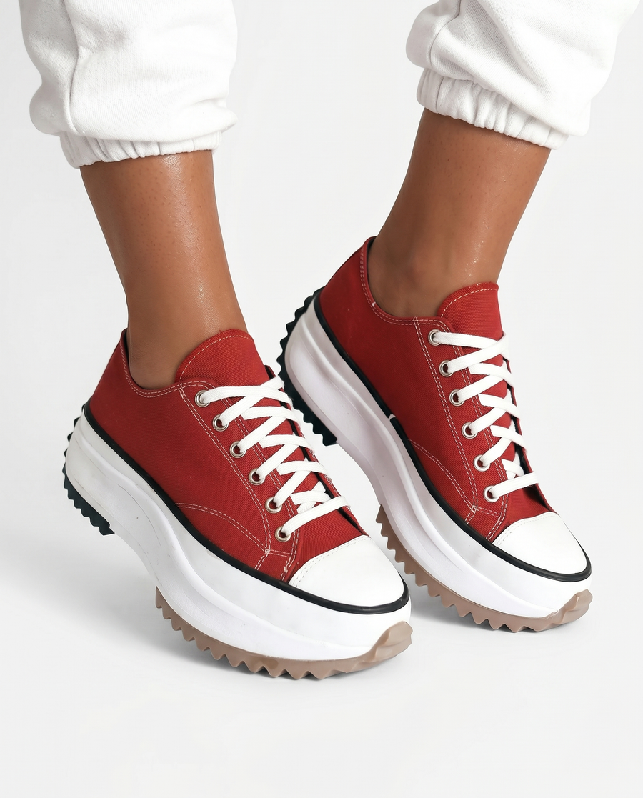 Cassia | Comfortable Canvas Sneakers view 2