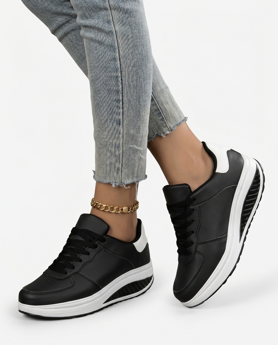 Seraphine | Cushioned Walking Sneakers view 3