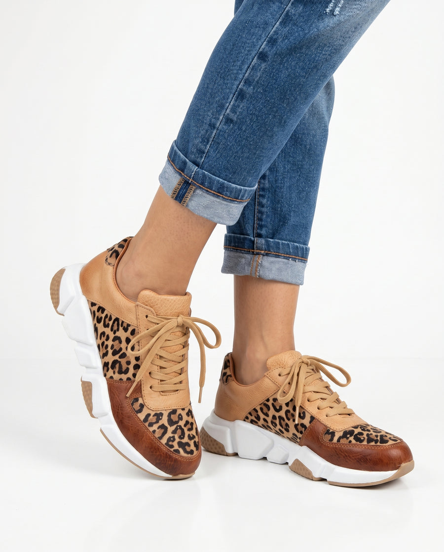 Clemency | Leopard Print Sport Sneakers view 2