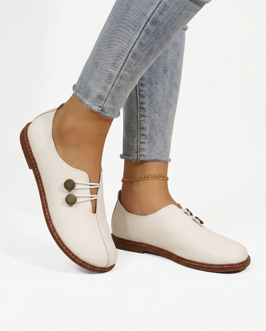 Faustina | Premium Fabric Slip-On Sneakers view 2
