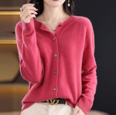 Prudence | Women's Winter Cardigan – Classic Buttoned Knit view 12