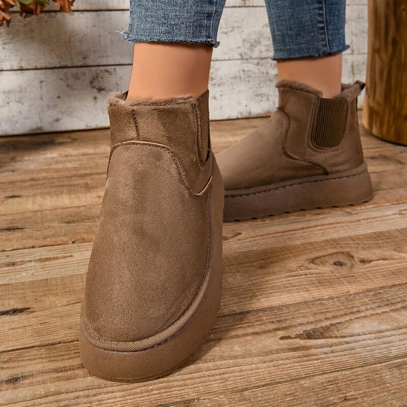 Wilhelmina | Platform Slip-On Boots view 7