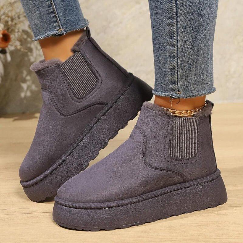 Wilhelmina | Platform Slip-On Boots view 9