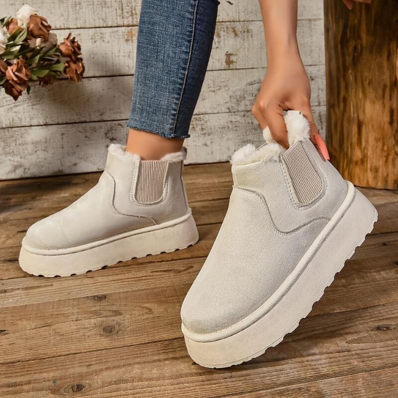 Wilhelmina | Platform Slip-On Boots view 2