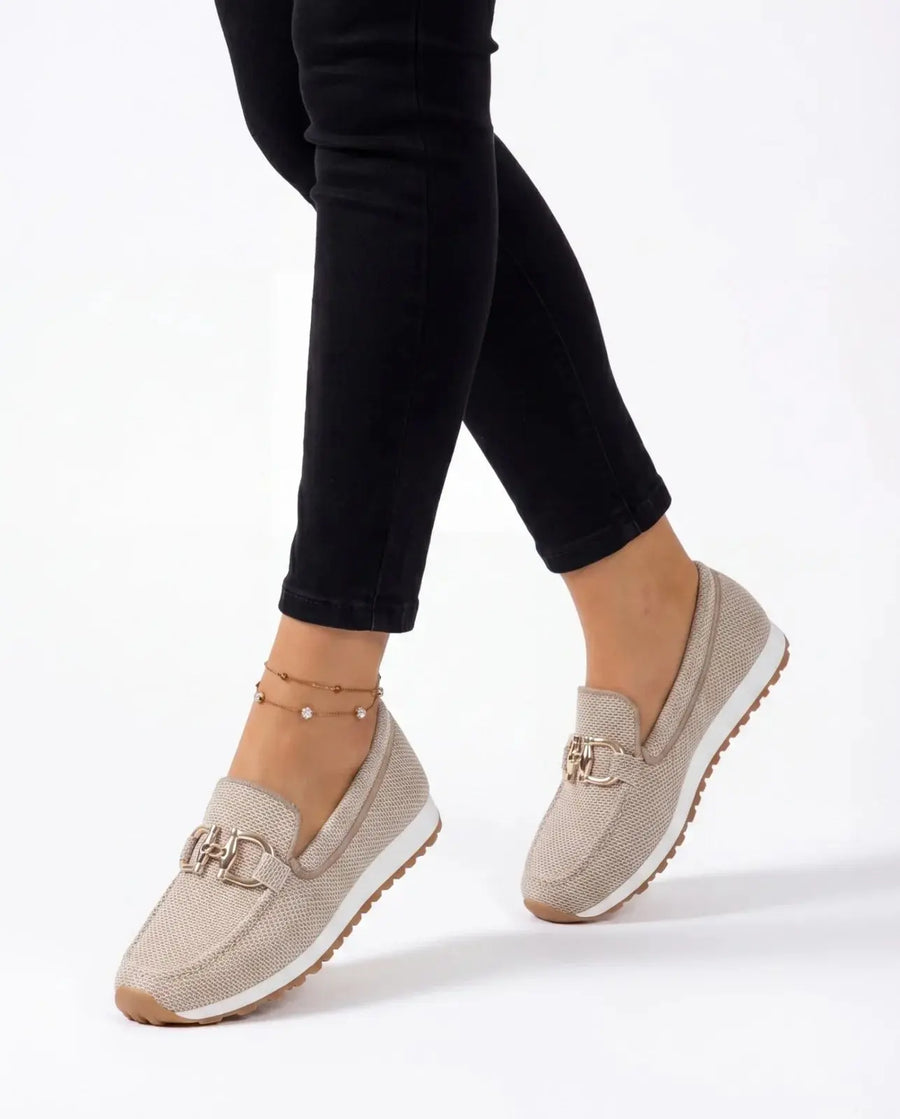 Naya | Woven Orthopedic Slip-On Loafers view 2